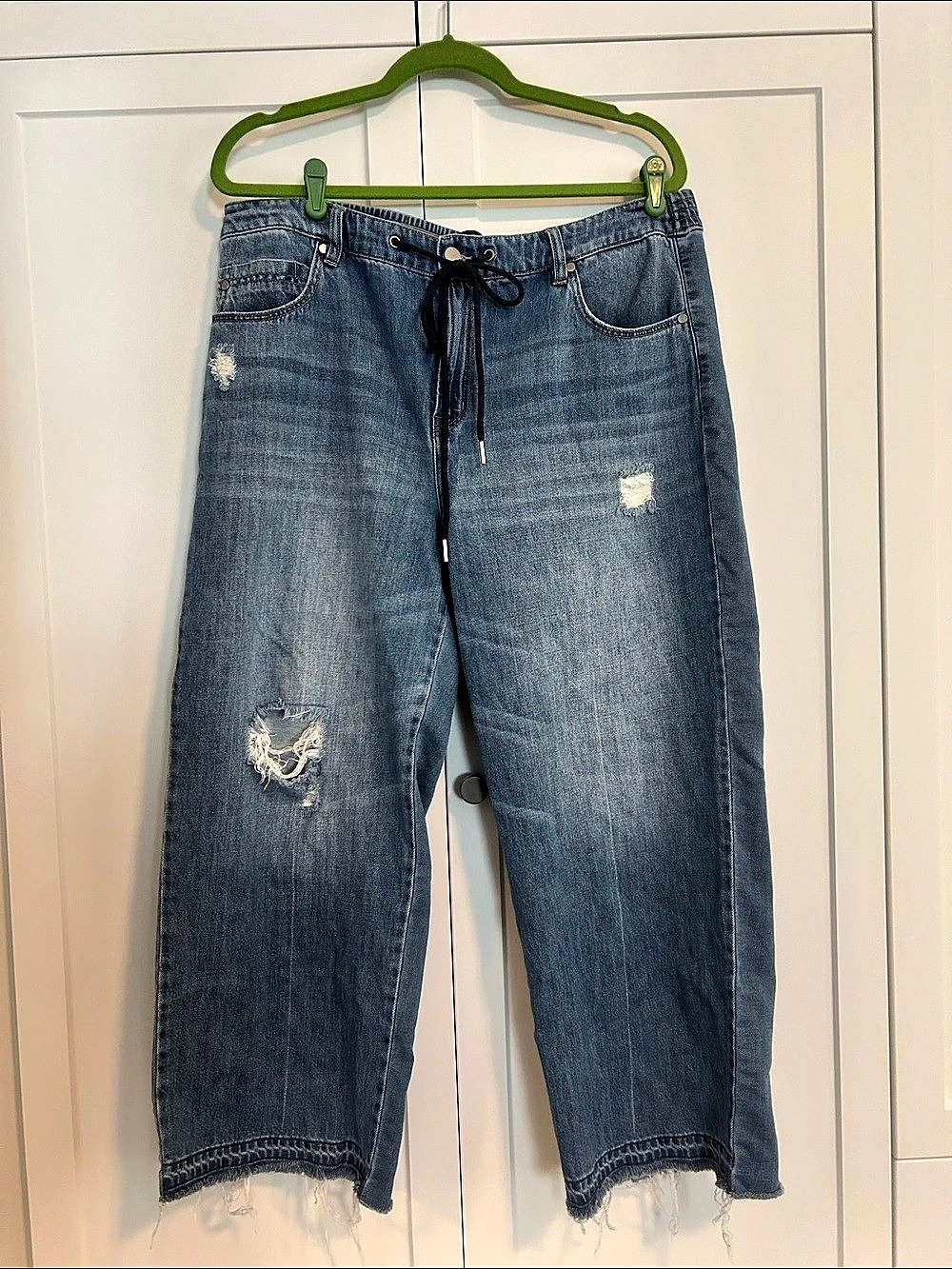 Liverpool Distressed Blue Jeans Waist 16/33